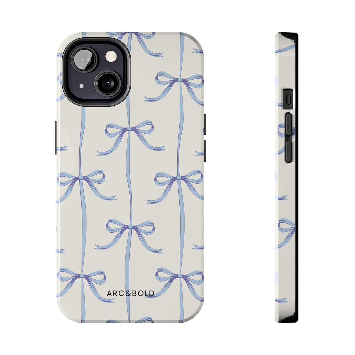 Blue Bow - Tough Phone Case - Arc & Bold