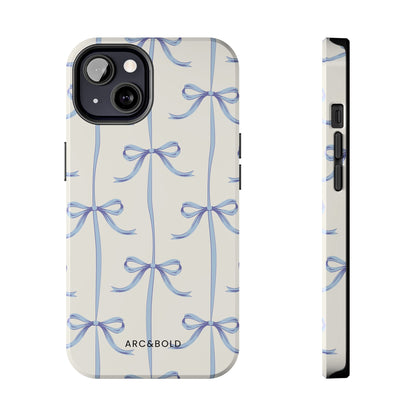 Blue Bow - Tough Phone Case - Arc & Bold