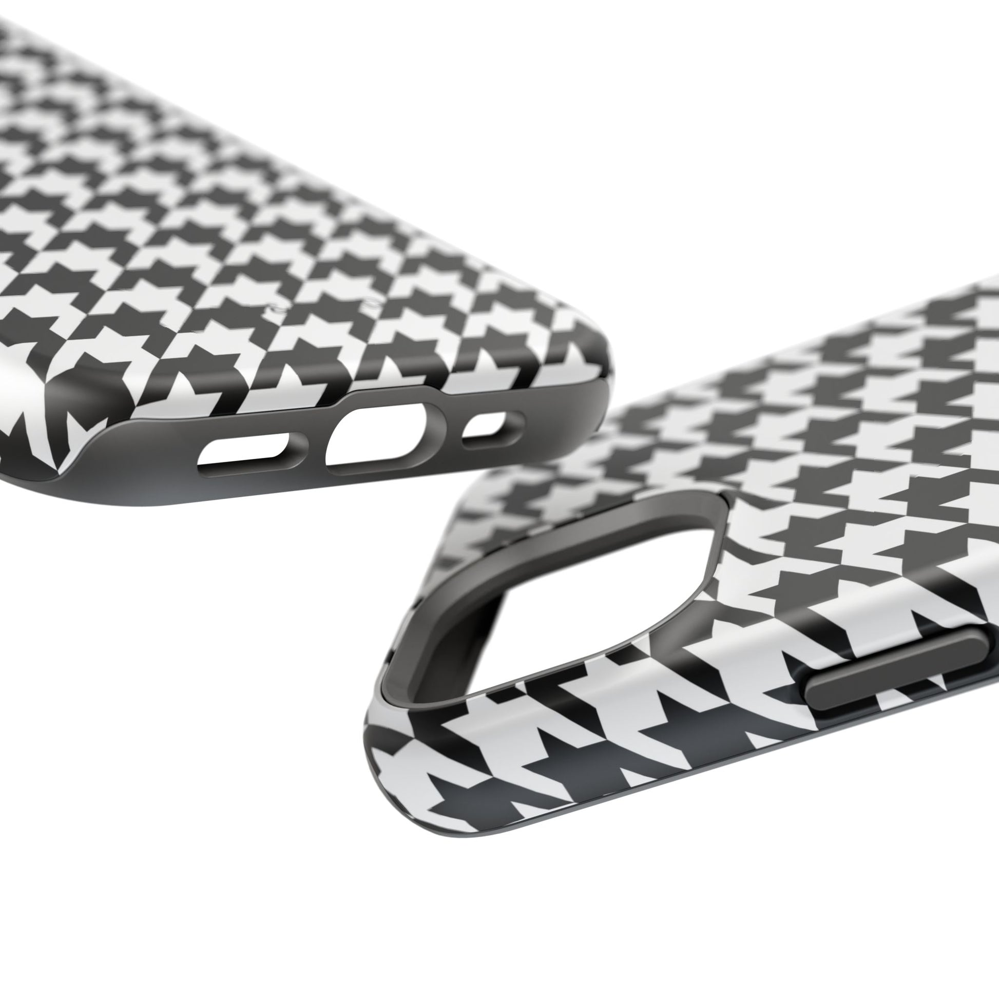 Houndstooth - Magnetic Phone Case - Arc & Bold