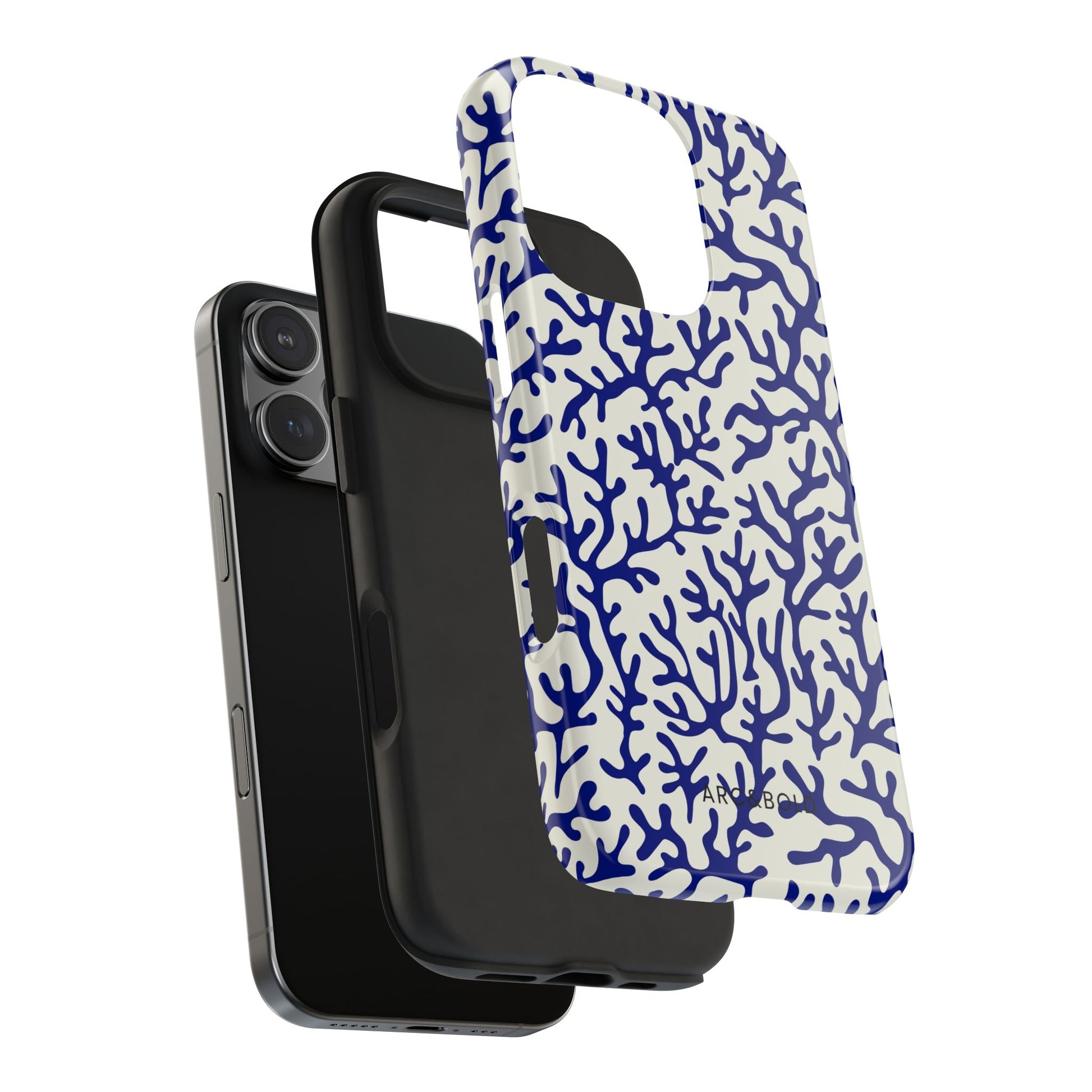 Coral - Tough Phone Case - Arc & Bold