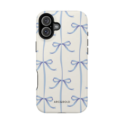 Blue Bow - Magnetic Tough Case - Arc & Bold