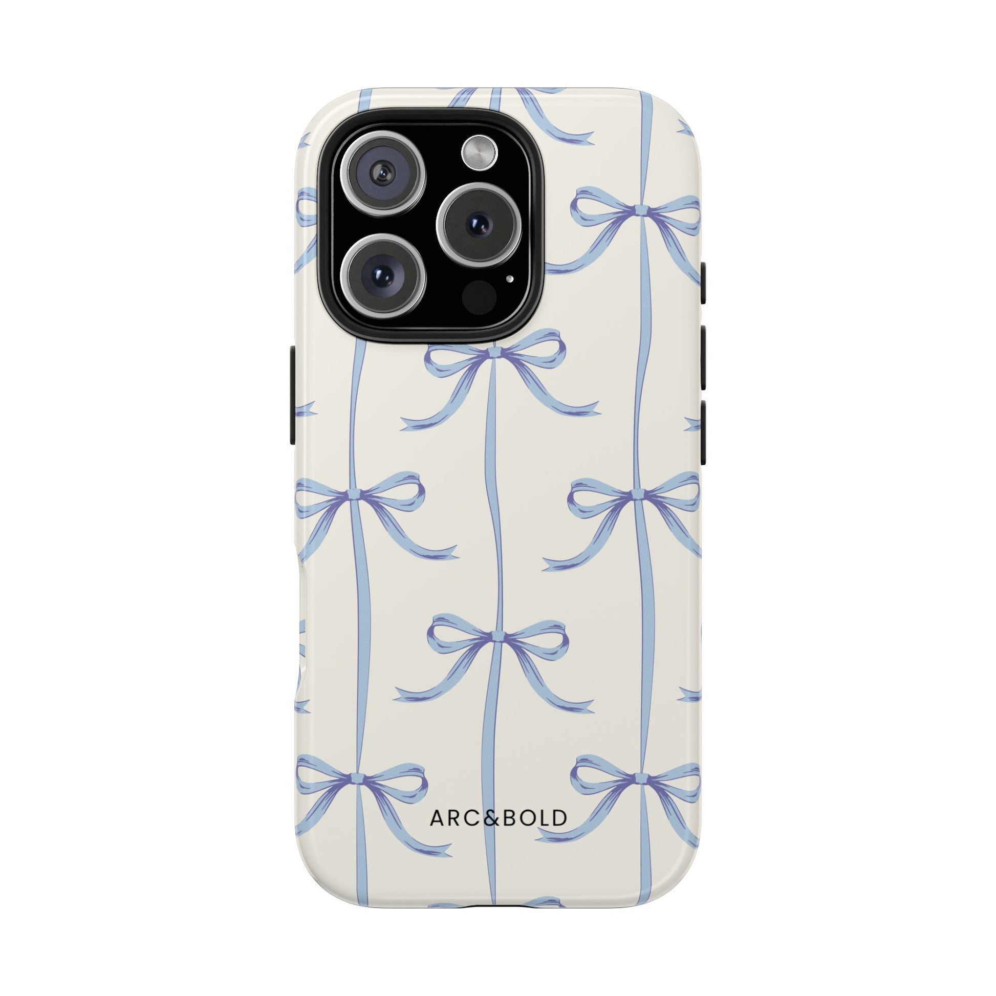 Blue Bow - Tough Phone Case - Arc & Bold