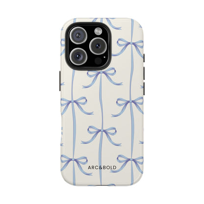 Blue Bow - Tough Phone Case - Arc & Bold