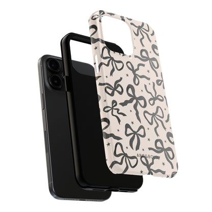 Noir Bows - Tough Phone Case