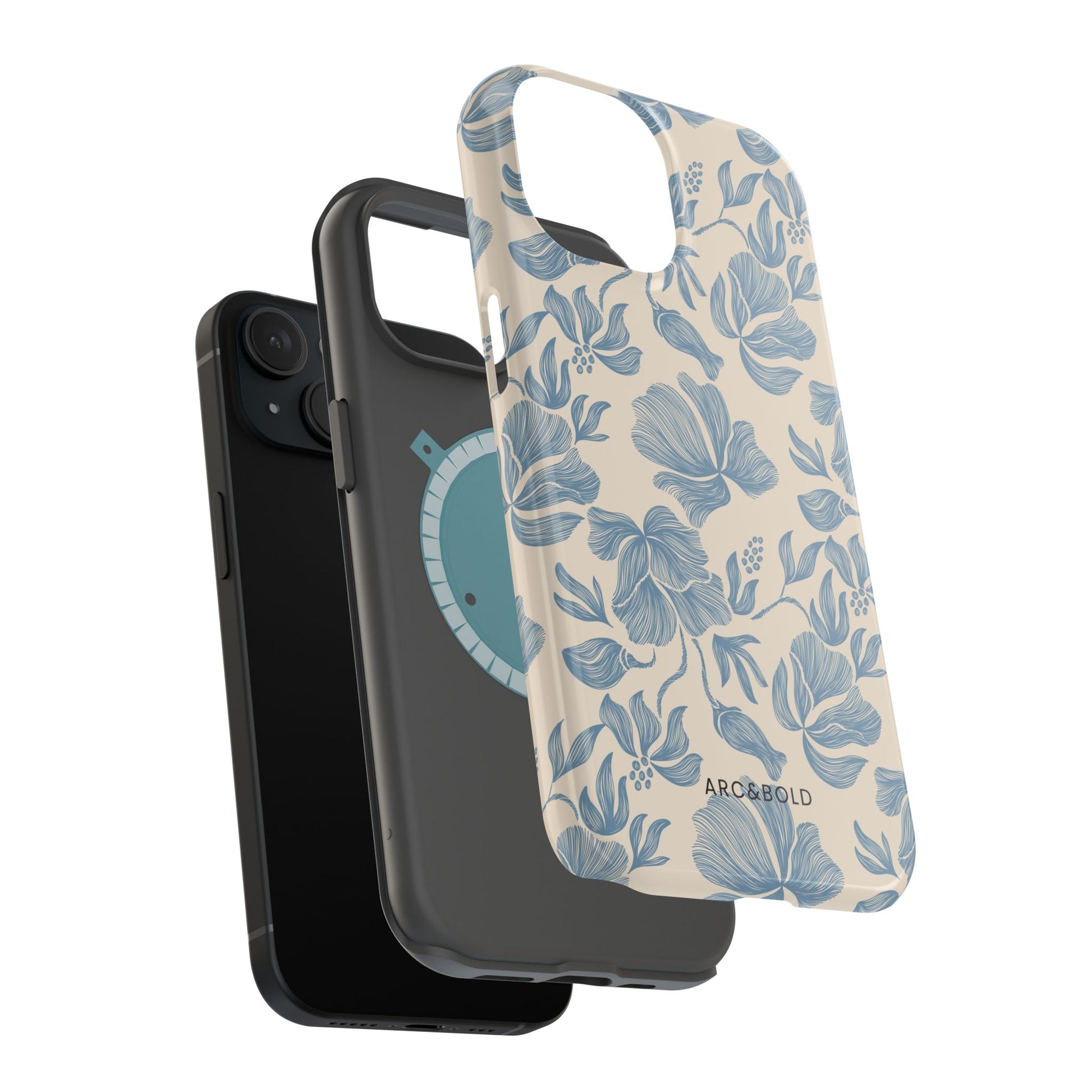 Floral - Magnetic Tough Case - Arc & Bold