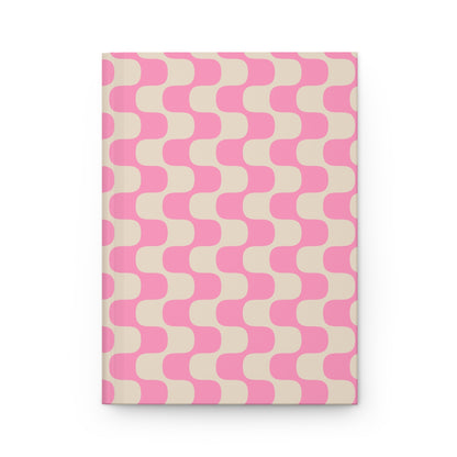 Pink Waves - Hardcover Journal Matte - Arc & Bold